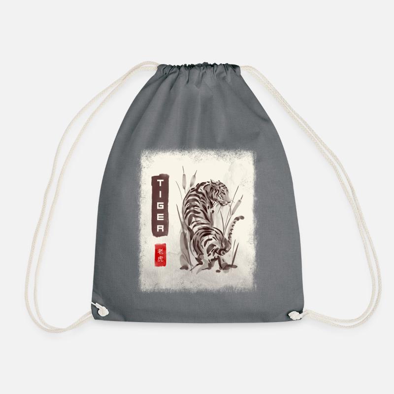LaoHu - Turnbeutel - Grau