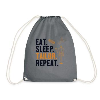 Manger Dormir Tailleur Répéter Tailleur Maître - Sac de sport léger - gris - Devant