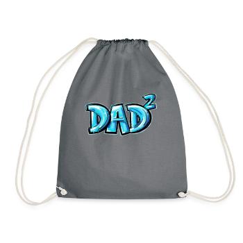 Annonce de grossesse Papa pour la deuxième fois - Sac de sport léger - gris - Devant