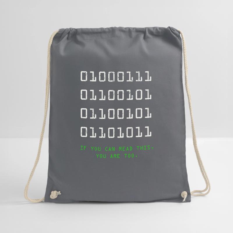 Geek Computer Nerd Binary Code IT Drôle programmeur Sac de sport léger