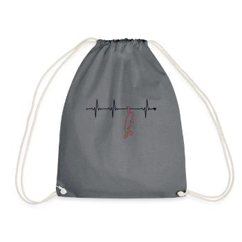 Climbing Heartbeat Escalade de bloc Escalade - Sac de sport léger - gris - Devant