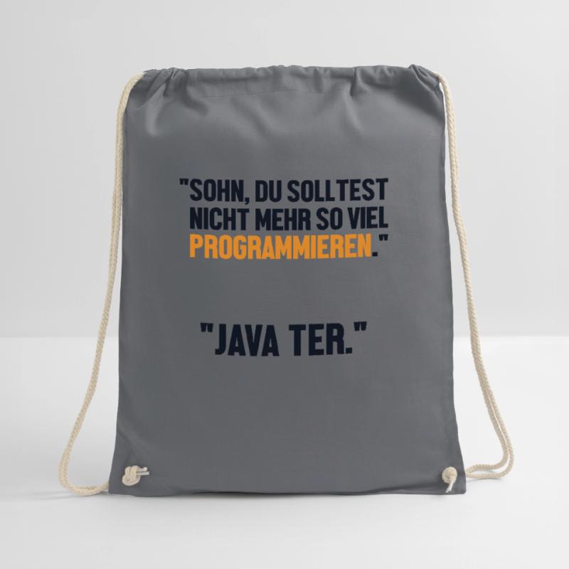 Sohn Programmieren Ja Vater Developer Coder Turnbeutel