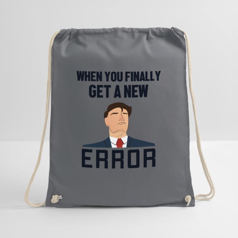 Get a New Error Engineer Full Stack Coder Drawstring Bag
