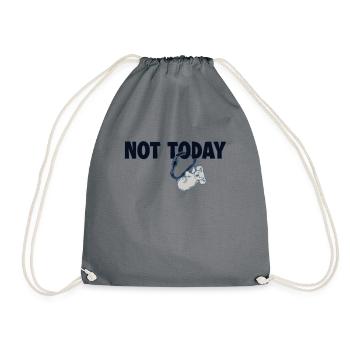 Not Today Koala Sport Free Indoor Speed Climber - Drawstring Bag - grey - Front