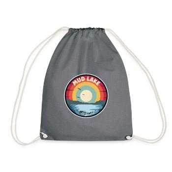 Mud Lake Missouri coloré - Sac de sport léger - gris - Devant