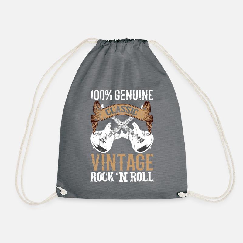 Rock 'N' Roll Classique Vintage - Sac de sport léger - gris
