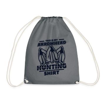 Ceci est mon Arrowhead Vêtements de chasse Arrowheads Arrowheads - Sac de sport léger - gris - Devant