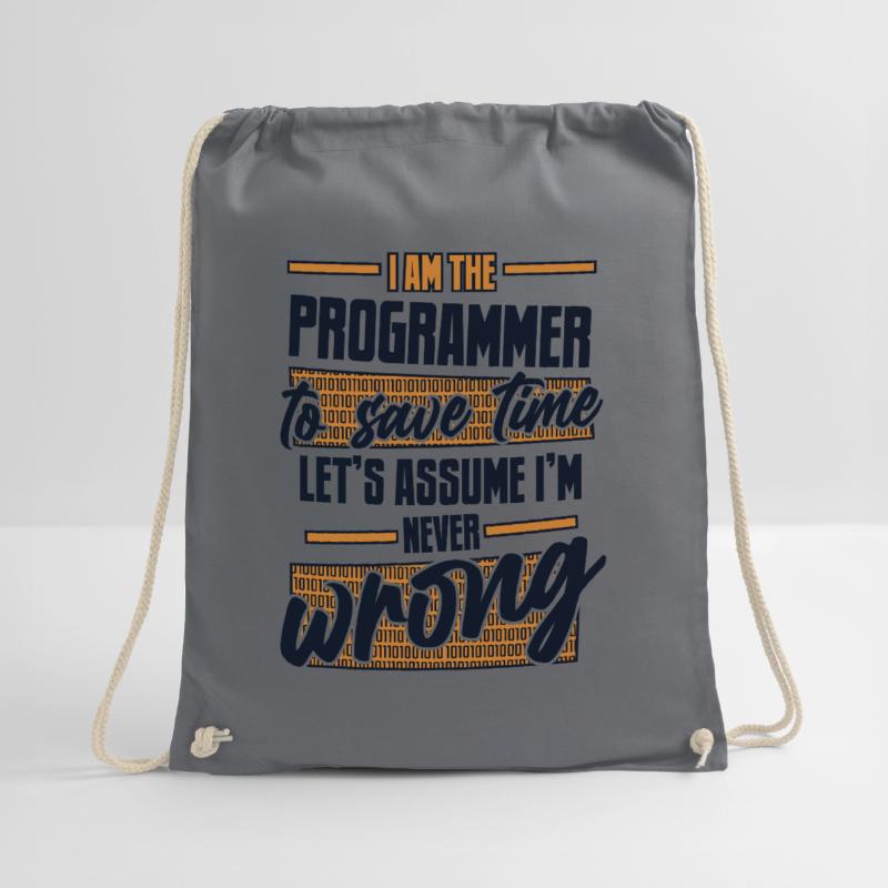 Programmeur Supposons que je ne me trompe jamais de codeur Sac de sport léger