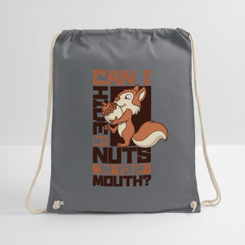 Cache mes noix dans ta bouche écureuil Eichhörnchen Sac de sport léger
