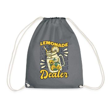 Lemonade Dealer Lemonade Lemonade - Drawstring Bag - grey - Front
