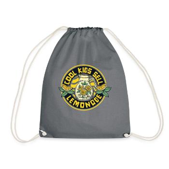 Cool Kids Sell Lemonade Lemonade Lovers - Drawstring Bag - grey - Front