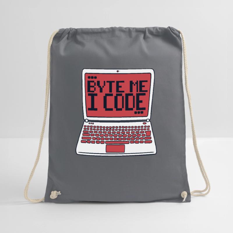 Byte Me I Code Developer Softwareentwickler Turnbeutel