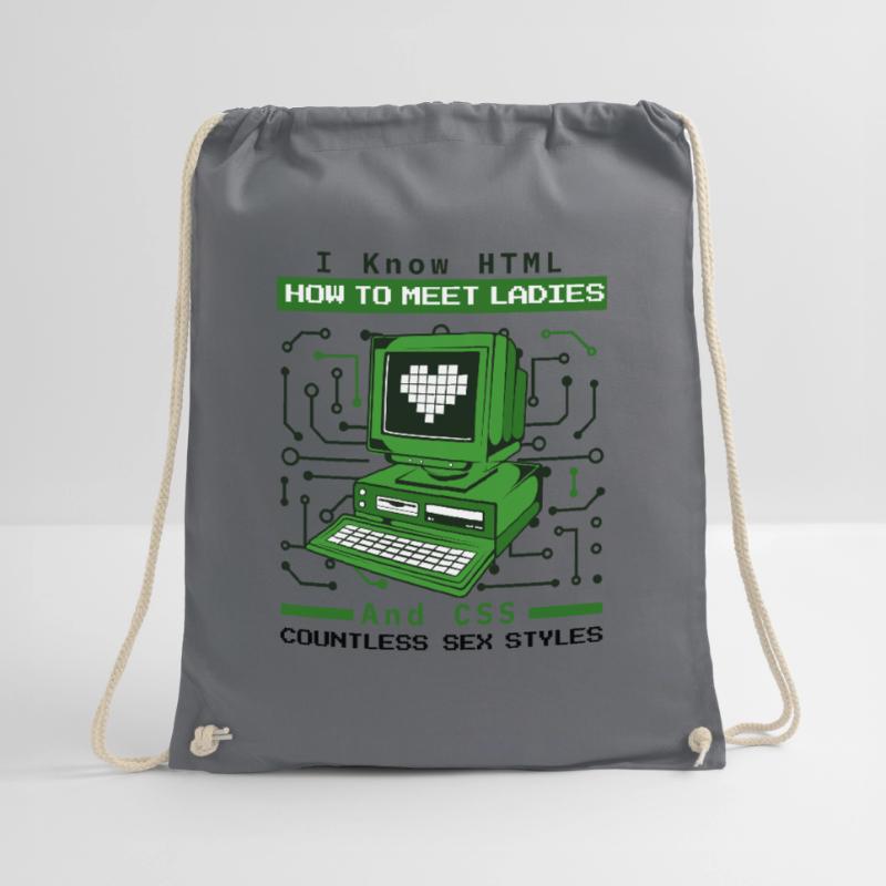 Je sais HTML comment rencontrer Ladies Developer Coder Sac de sport léger