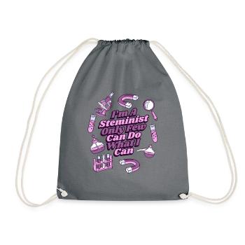 Seuls quelques-uns peuvent faire ce que je peux Scientifique STEM - Sac de sport léger - gris - Devant