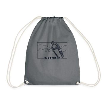 Michelangelo Création d’Adam Barman - Sac de sport léger - gris - Devant