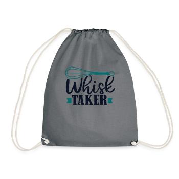Preneur de fouet Boulangerie Confiseur Hobby Boulanger Boulanger - Sac de sport léger - gris - Devant