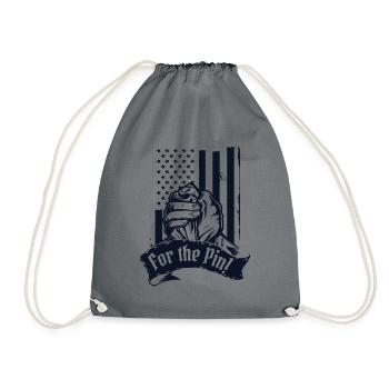 Pour les techniques d’épingle Exercice de lutte à mains nues - Sac de sport léger - gris - Devant