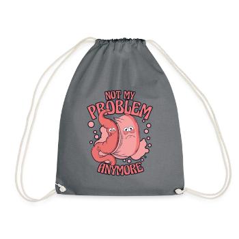 Ce n’est plus mon problème Bypass gastrique Gastrique - Sac de sport léger - gris - Devant