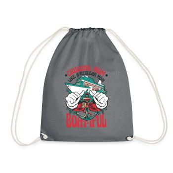 Croisière Maman Plus Boatiful Croisière En Bateau - Sac de sport léger - gris - Devant