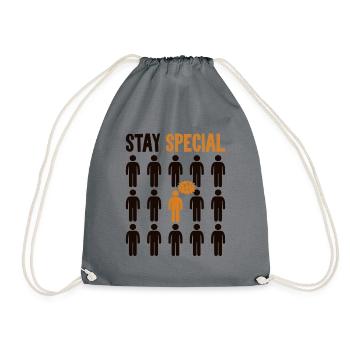 Séjour spécial Apraxie Dyslexie Articulation - Sac de sport léger - gris - Devant