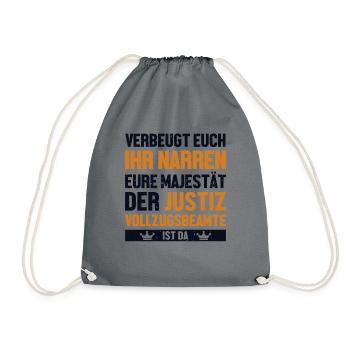 Verbeugt Euch Ihr Narren Officier de police - Sac de sport léger - gris - Devant