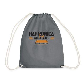Harmonica Première œuvre plus tard Harmoniste Harmoniciste - Sac de sport léger - gris - Devant