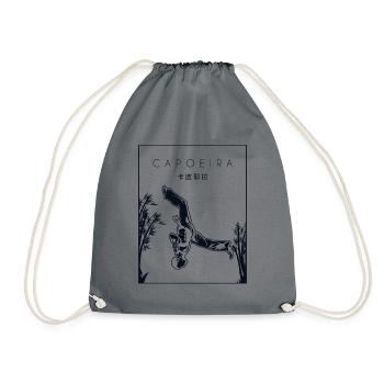 Capoeira Danse chinoise Hanzi Ginga Capoeirista - Sac de sport léger - gris - Devant