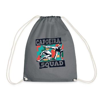 Danse de l’équipe de capoeira Ginga Capoeirista - Sac de sport léger - gris - Devant