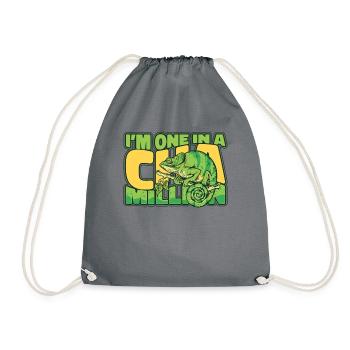 I'm One In A Chamillion Panther Veiled Lover - Drawstring Bag - grey - Front