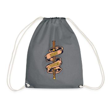 Désolé, j’ai Tooted Instrument de basson Aerophone Music - Sac de sport léger - gris - Devant
