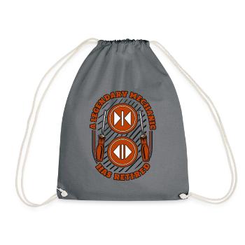 Un mécanicien légendaire a pris sa retraite Repair Elevator - Sac de sport léger - gris - Devant