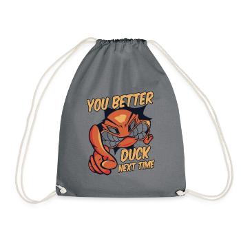 Vous feriez mieux de vous esquiver la prochaine fois Prisonball Team - Sac de sport léger - gris - Devant