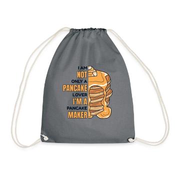 Recettes de fabricant d’amateurs de crêpes Flapjack Lover - Sac de sport léger - gris - Devant