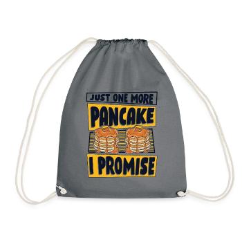 Juste une crêpe de plus que je promets Amateurs de recettes - Sac de sport léger - gris - Devant