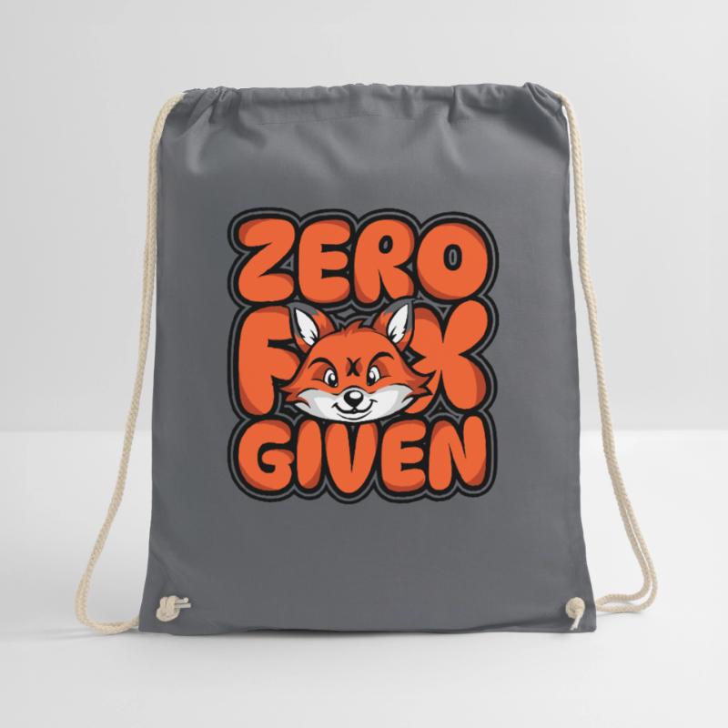 Zero Fox Given Canidae Caninae Red Fox Fox Lover Drawstring Bag