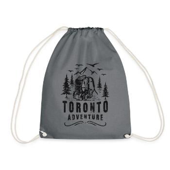 Toronto Outdoor Camper Tente de camping Tentes - Sac de sport léger - gris - Devant