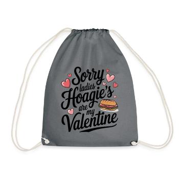 Désolé mesdames Hoagie’s sont ma Saint-Valentin - Sac de sport léger - gris - Devant