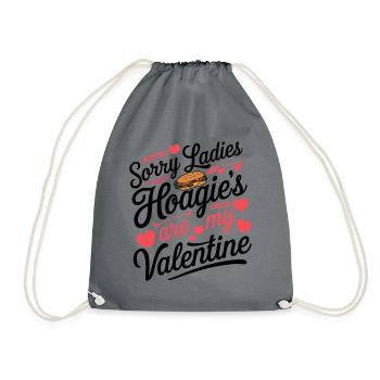 Désolé mesdames Hoagie’s sont ma Saint-Valentin - Sac de sport léger - gris - Devant