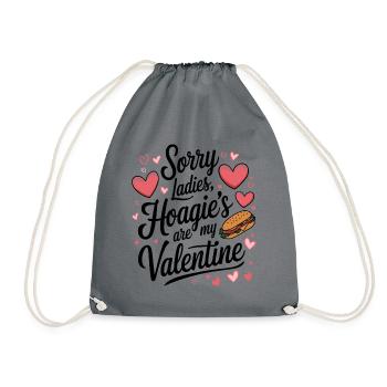 Désolé mesdames Hoagie’s sont ma Saint-Valentin - Sac de sport léger - gris - Devant
