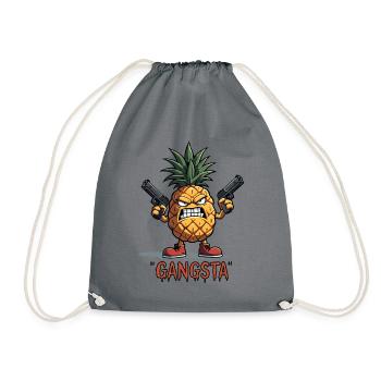 Pineapple Fruity Gangsta L’ananas le plus dur du monde - Sac de sport léger - gris - Devant