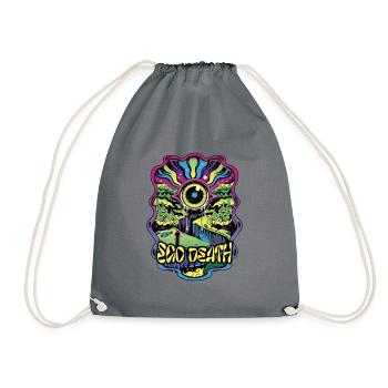 Ego Tod Psytrance – Rave-Outfit Psy Trance Goa - Turnbeutel - Grau - Vorne