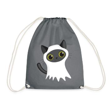 Joyeux halloween - Sac de sport léger - gris - Devant