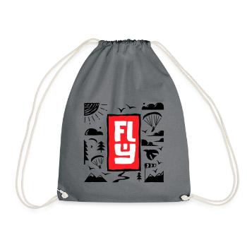 FLY Outdoor Adventure Parapente Vecteur - Sac de sport léger - gris - Devant