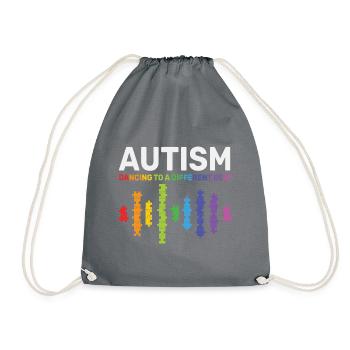 Autism - Sac de sport léger - gris - Devant