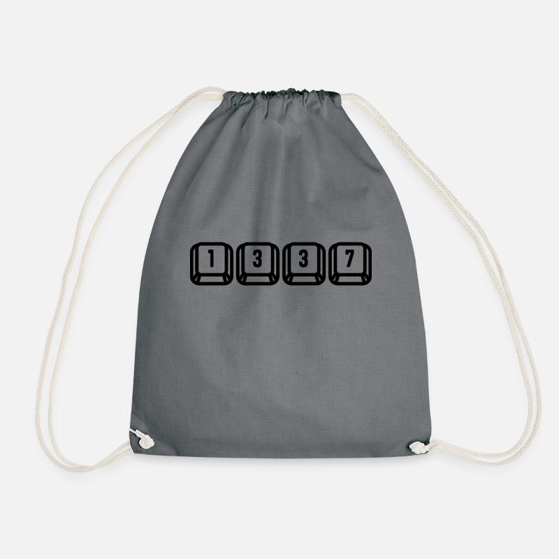 4&8 => 1337 - Sac de sport léger - gris