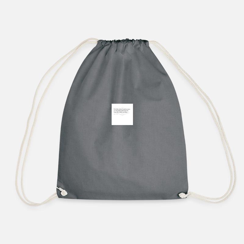 Balance - Drawstring Bag - grey