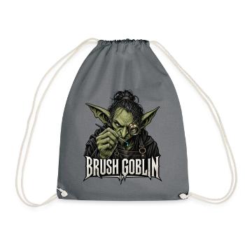 Brush Goblin – Tabletop Miniatur Malen - Turnbeutel - Grau - Vorne