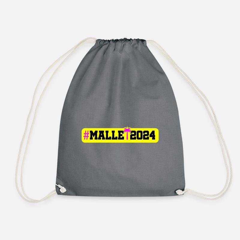 Malle 2024 - Turnbeutel - Grau