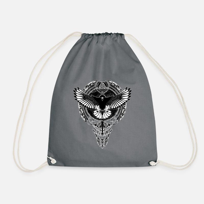 Wikinger Adler - Turnbeutel - Grau