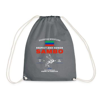Sambo Fighter Daghestan Wrestling - Sac de sport léger - gris - Devant